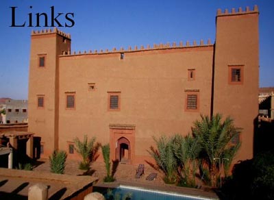 Hotel Tomboctou, ancient Kasbah in Tinghir, Todra valley.
