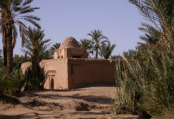 Sidi Bou Guercif shrine in El Khorbat, Tinejdad, Morocco.