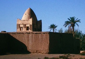 Mausoleu de Sidi Abdellah al palmerar de Ferkla.