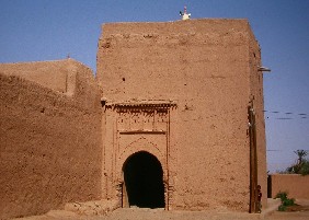 Ksar Ait Maamer in Ferkla oasis, Tinejdad, Morocco.
