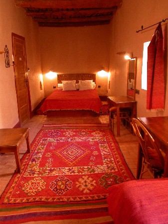 Chambre Taghia du Gîte El Khorbat, près de Tinghir.