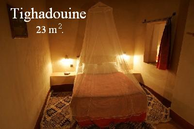 Tighadouine room into the Ksar El Khorbat, near Tinghir, 
        south Morocco.