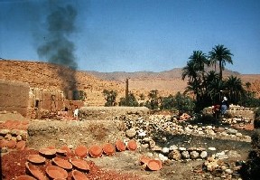 Pottery of Mo, near Goulmima, in South Morocco.