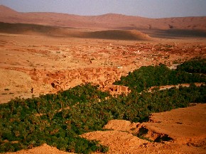 Ksar Ait Ali, Igoudamène, au pied du Haut Atlas marocain.